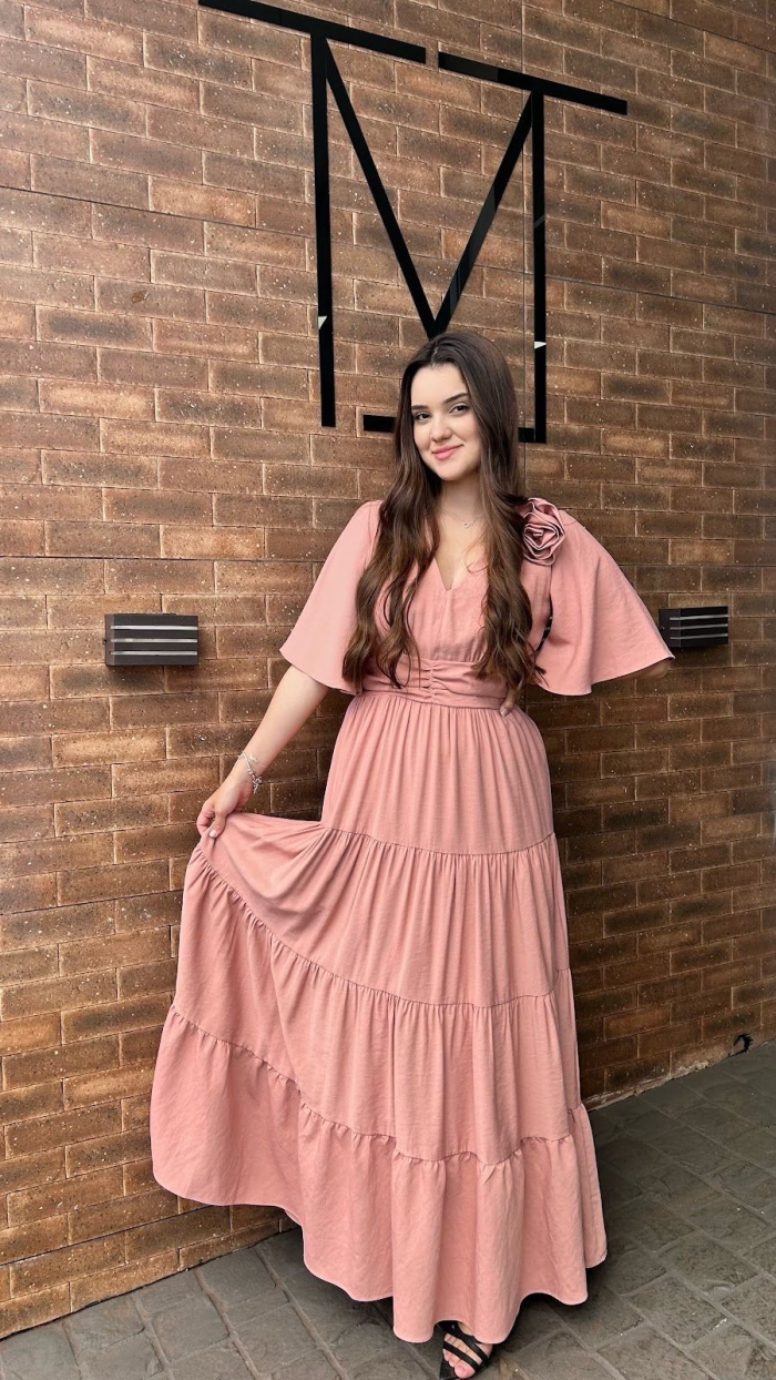 VESTIDO FLOR LIOCEL M