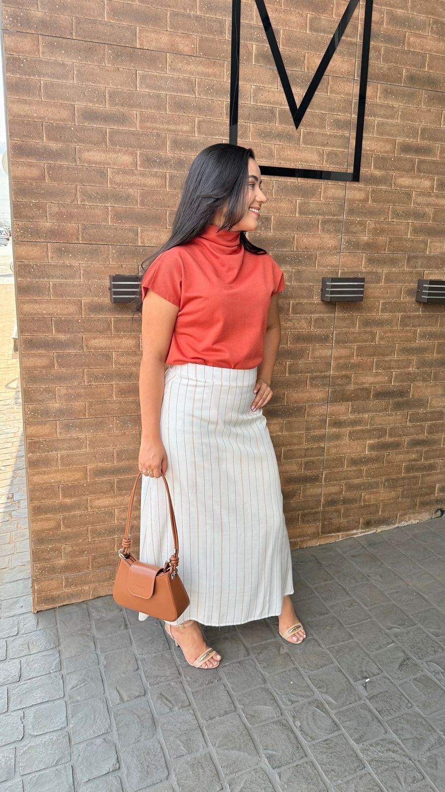 Blusa Gola Alta (Gola Rolê) Terracota - Image 2