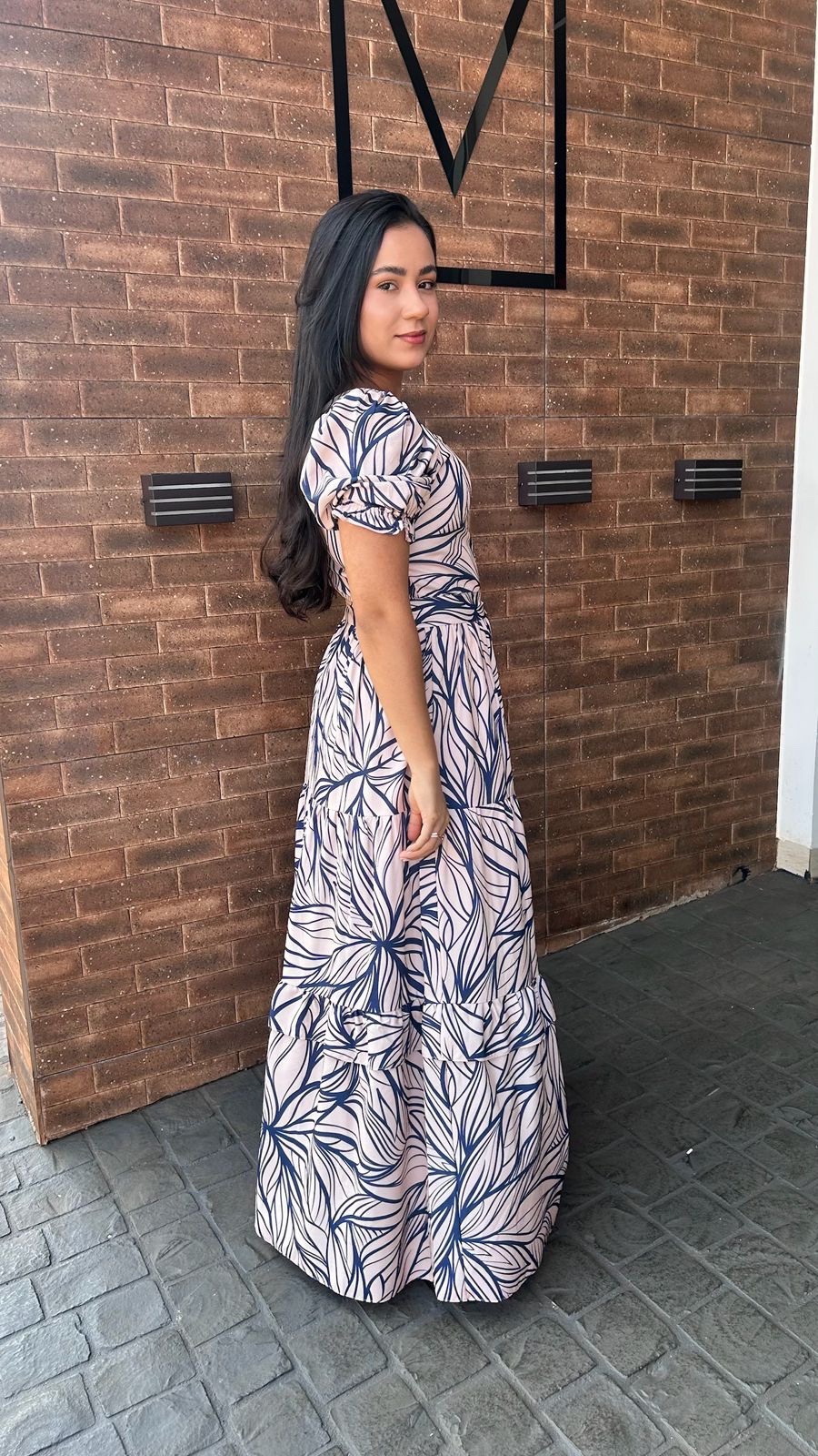 Vestido Longo Estampado - Image 3