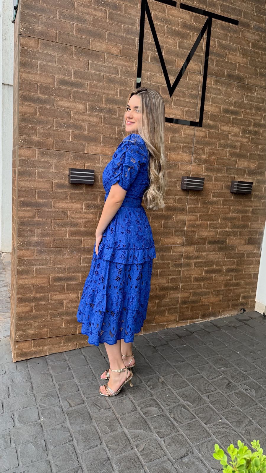 Vestido Midi em Laise - Imagem 2